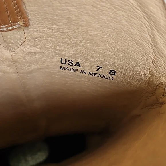 BLACK STAR LEATHER WESTERN KNEE HIGH BOOTS - Picture 9 of 15